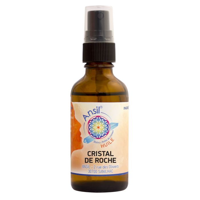 image de Cristal de roche – Huile de cristaux - Ansil