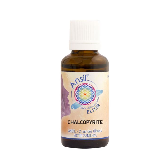 image de Chalcopyrite - Elixir de Cristaux - Ansil