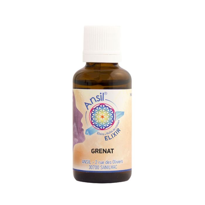 image de Grenat – Elixir de cristaux - Ansil