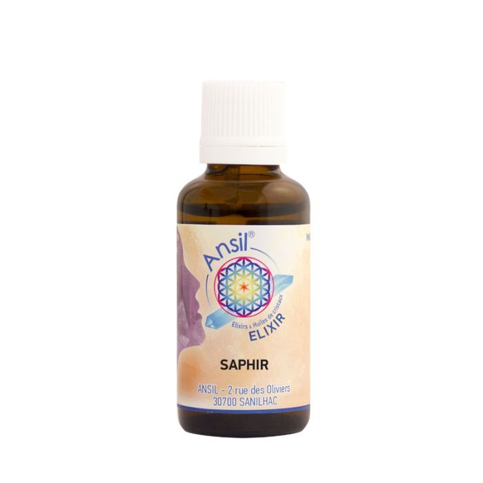 image de Saphir - Elixir de Cristaux - Ansil