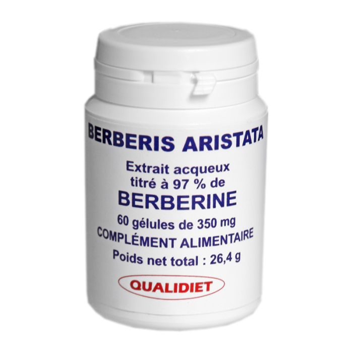 image de Berberine à 97% 450 mg - 60 gélules